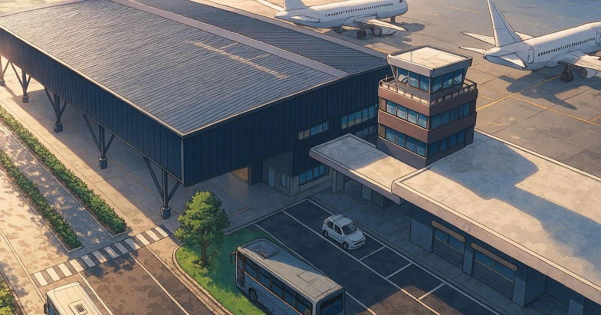 Aeropuerto Pichoy de Valdivia en obras