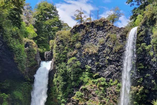 Cascada Huilo Huilo